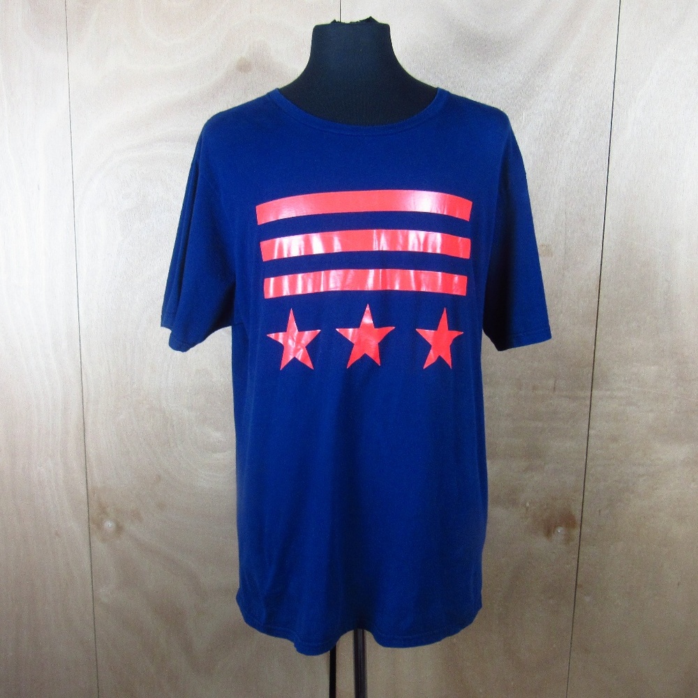 Adidas T-Shirt w/ Stars & Stripes